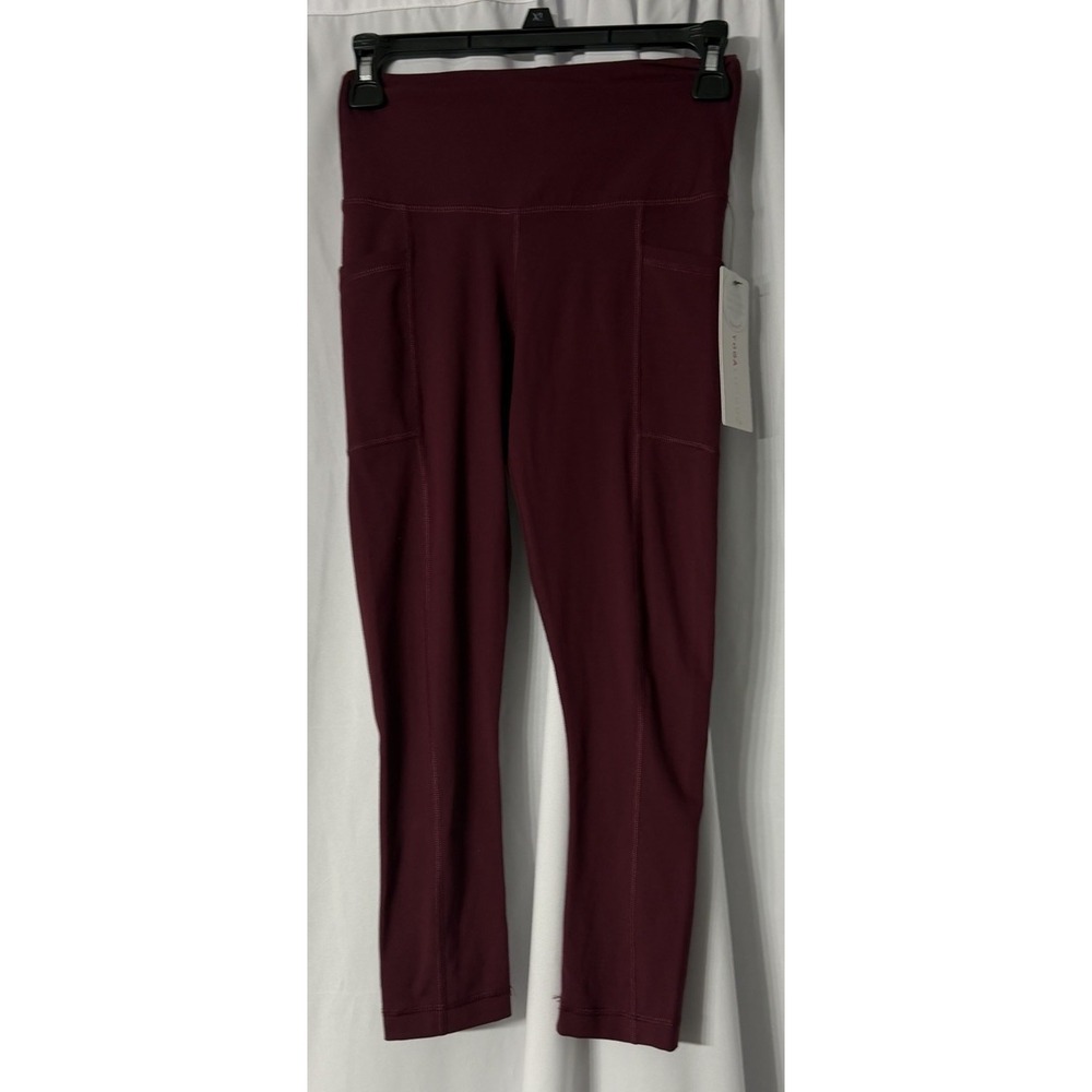 NWT Yogalicious Womens Juniors Yoga Outdoor High Rise Capri Leggings Size XS